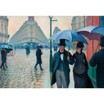 Paris Street by Gustave Caillebotte